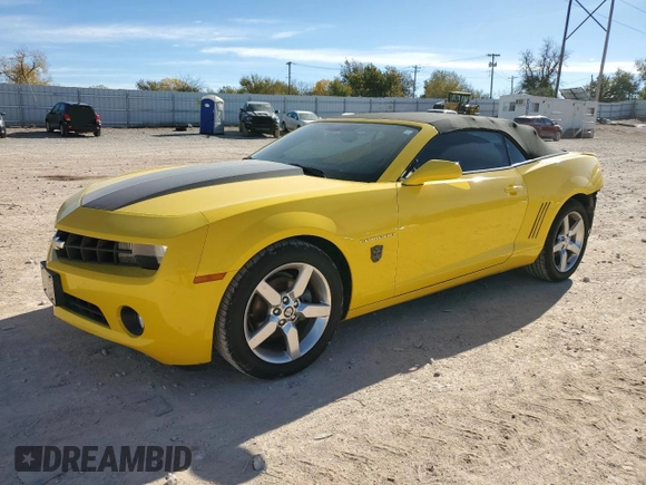 2012 Chevrolet Camaro 2LT with VIN 2G1FC3D31C9162357, listed as a Copart auction lot 82240844 with 103,119 mi miles and Salvage title. Bid and sale history available at DreamBid. Image 1.