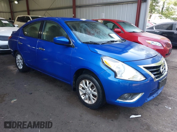2017 Nissan Versa SV with VIN 3N1CN7AP5HL849559, listed as a IAAI auction lot 42372924 with 58,748 mi miles and . Bid and sale history available at DreamBid. Image 1.