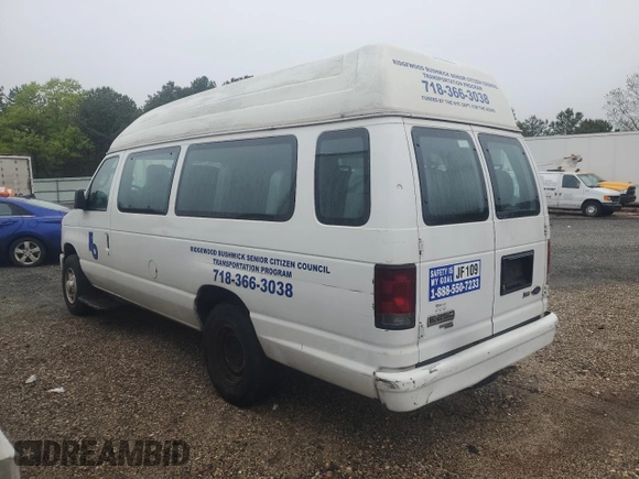 2014 Ford Econoline Cargo Commercial with VIN 1FTNS2EW2EDA97596, listed as a Copart auction lot 54776635 with 54,236 mi miles and Clean title. Bid and sale history available at DreamBid. Image 2.