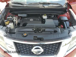 2015 Nissan Pathfinder S z VIN 5N1AR2MN0FC679282, wystawiony jako Copart lot #64091305 z przebiegiem 54 143 mil mil oraz Czysty tytuł • Clean title. Historia ofert i sprzedaży dostępna na DreamBid. Obrazek 12.