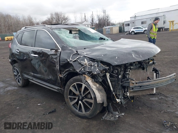 2019 Nissan Rogue SL with VIN 5N1AT2MT3KC824826, listed as a IAAI auction lot 41733176 with 67,226 mi miles and . Bid and sale history available at DreamBid. Image 1.