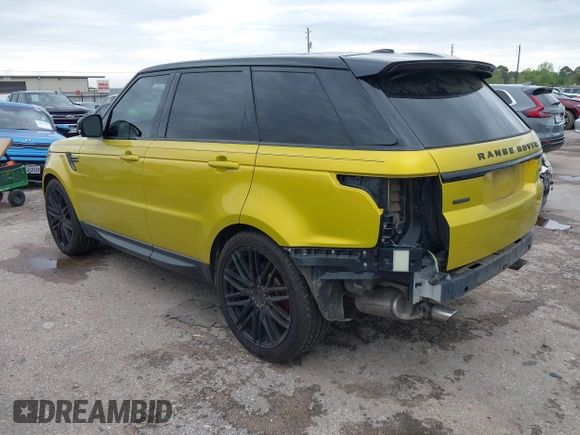 2014 Land Rover Range Rover Sport Supercharged with VIN SALWR2EF7EA339843, listed as a IAAI auction lot 41904010 with 100,232 mi miles and . Bid and sale history available at DreamBid. Image 3.