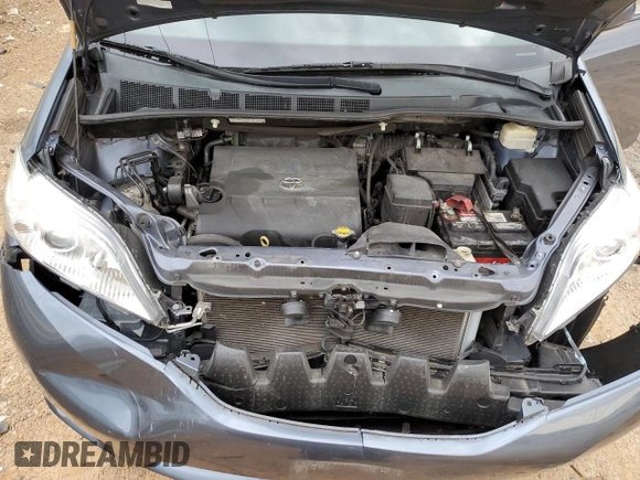 2015 Toyota Sienna Ltd with VIN 5TDDK3DC1FS118792, listed as a Copart auction lot 53094225 with 119,132 mi miles and Salvage Title. Bid and sale history available at carsss.com. Image 14.