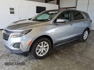 2023 Chevrolet Equinox LT with VIN 3GNAXJEG5PS166407, listed as a Copart auction lot 87307134 with 51,592 mi miles and Clean title. Bid and sale history available at DreamBid. Image 1.