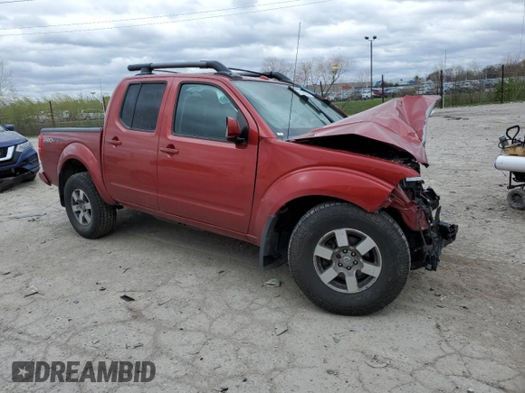 2012 Nissan Frontier Pro-4X z VIN 1N6AD0EV8CC454476, wystawiony jako Copart lot #53110155 z przebiegiem Nie podano mil oraz Szkoda całkowita • Salvage title. Historia ofert i sprzedaży dostępna na DreamBid. Obrazek 4.