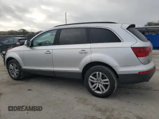 2008 Audi Q7 3.6L with VIN WA1AY74L08D033850, listed as a Copart auction lot 45222125 with 148,940 mi miles and Salvage Title. Bid and sale history available at carsss.com. Image 2.