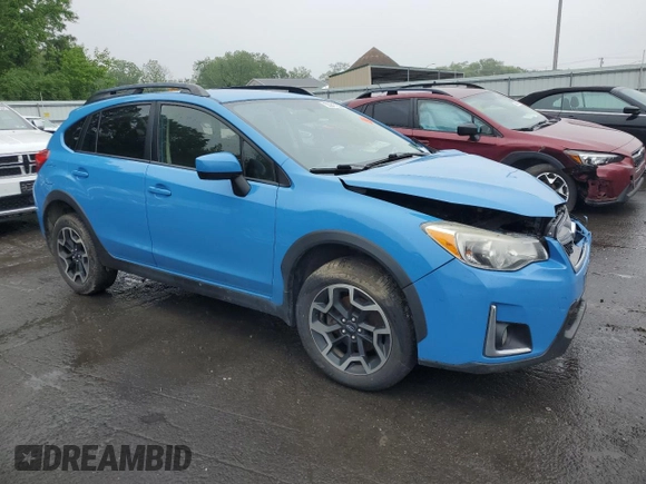 2017 Subaru Crosstrek Premium with VIN JF2GPABC7HH240930, listed as a Copart auction lot 55947825 with Not provided miles and Salvage title. Bid and sale history available at DreamBid. Image 4.