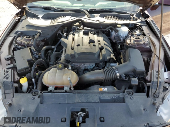 2018 Ford Mustang EcoBoost with VIN 1FA6P8TH2J5146321, listed as a Copart auction lot 55705985 with 72,365 mi miles and Salvage title. Bid and sale history available at DreamBid. Image 11.