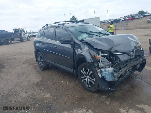 2018 Toyota RAV4 LE with VIN 2T3ZFREV9JW453996, listed as a IAAI auction lot 41499826 with 105,167 mi miles. Bid and sale history available at carsss.com. Image 1.