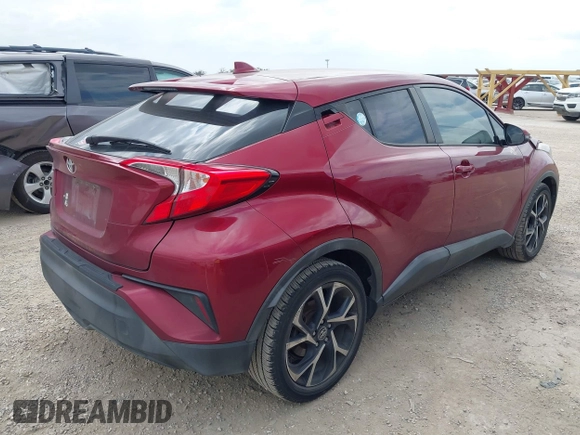 2018 Toyota C-HR XLE with VIN NMTKHMBX6JR035626, listed as a IAAI auction lot 42377752 with 120,196 mi miles and . Bid and sale history available at DreamBid. Image 4.