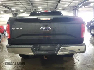 2015 Ford F-150 XLT with VIN 1FTEW1EGXFFB70128, listed as a Copart auction lot 50907155 with 152,504 mi miles and Salvage Title. Bid and sale history available at carsss.com. Image 6.