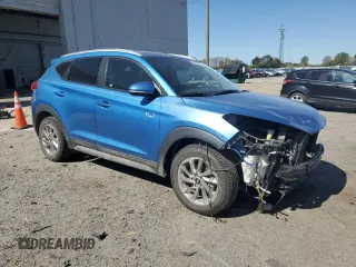 2017 Hyundai Tucson Sport with VIN KM8J3CA26HU303698, listed as a Copart auction lot 53326125 with 72,617 mi miles and Salvage Title. Bid and sale history available at DreamBid. Image 4.
