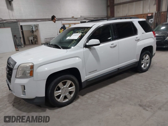 2010 GMC Terrain SLE-2 with VIN 2CTFLEEW7A6231955, listed as a IAAI auction lot 42089003 with 120,687 mi miles and . Bid and sale history available at DreamBid. Image 2.