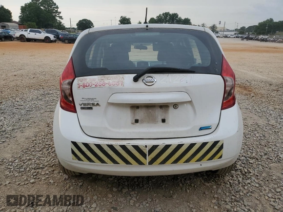 2015 Nissan Note S with VIN 3N1CE2CP5FL424694, listed as a Copart auction lot 62376725 with 159,996 mi miles and Clean title. Bid and sale history available at DreamBid. Image 6.