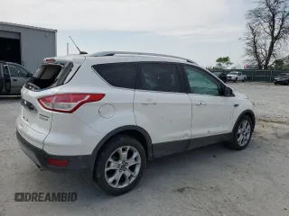 2015 Ford Escape Titanium with VIN 1FMCU0J96FUA49019, listed as a Copart auction lot 52481905 with 112,421 mi miles and Salvage Title. Bid and sale history available at carsss.com. Image 3.