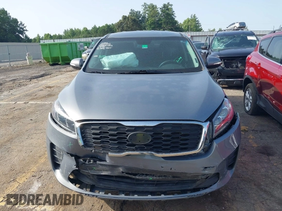 2020 Kia Sorento L with VIN 5XYPG4A33LG701186, listed as a IAAI auction lot 39941893 with 190,765 mi miles. Bid and sale history available at carsss.com. Image 12.