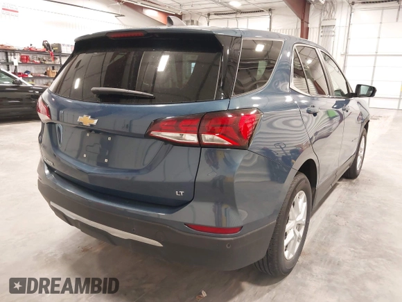 2024 Chevrolet Equinox LT with VIN 3GNAXKEG4RL326621, listed as a IAAI auction lot 42194754 with 21,167 mi miles and . Bid and sale history available at DreamBid. Image 4.