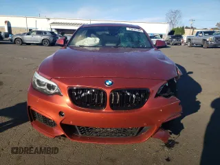 2018 BMW 2 Series 230i xDrive with VIN WBA2J3C53JVA49891, listed as a Copart auction lot 75574104 with 55,253 mi miles and Salvage title. Bid and sale history available at DreamBid. Image 5.