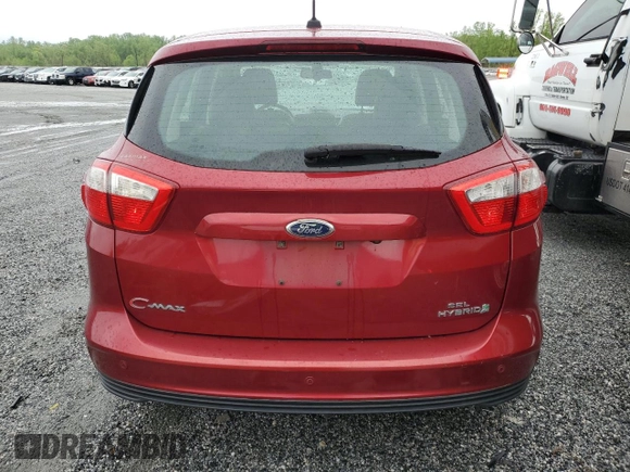 2015 Ford C-Max SEL with VIN 1FADP5BUXFL116071, listed as a Copart auction lot 52123455 with 66,719 mi miles and Salvage Title. Bid and sale history available at carsss.com. Image 6.