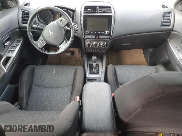 2020 Mitsubishi Outlander Sport ES 2.0 with VIN JA4AR3AU0LU020592, listed as a Copart auction lot 52525025 with 91,014 mi miles and Salvage Title. Bid and sale history available at carsss.com. Image 8.