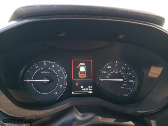 2019 Subaru Impreza with VIN 4S3GKAB60K3603418, listed as a Copart auction lot 77173244 with 49,221 mi miles and Salvage Title. Bid and sale history available at carsss.com. Image 9.
