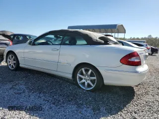 2007 Mercedes-Benz CLK 350 with VIN WDBTK56F07T081699, listed as a Copart auction lot 75715594 with 93,349 mi miles and Salvage Title. Bid and sale history available at DreamBid. Image 2.