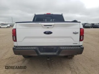 2020 Ford F-150 XL with VIN 1FTEW1C43LFA97835, listed as a Copart auction lot 53650164 with 83,966 mi miles and Salvage Title. Bid and sale history available at carsss.com. Image 6.