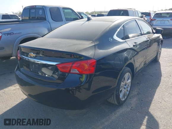 2017 Chevrolet Impala LS with VIN 1G11Z5SA9HU134077, listed as a IAAI auction lot 41818249 with 121,733 mi miles and . Bid and sale history available at DreamBid. Image 4.