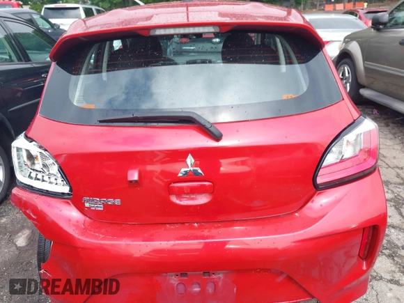 2021 Mitsubishi Mirage ES z VIN ML32AUHJ1MH009083, wystawiony jako IAAI lot #42189679 z przebiegiem 65 169 mil mil oraz . Historia ofert i sprzedaży dostępna na DreamBid. Obrazek 16.