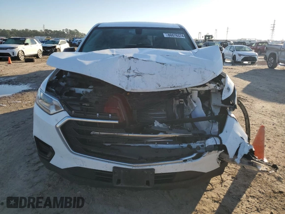 2018 Chevrolet Traverse LS with VIN 1GNERLKW0JJ207571, listed as a Copart auction lot 86076374 with 119,450 mi miles and Salvage Title. Bid and sale history available at carsss.com. Image 5.