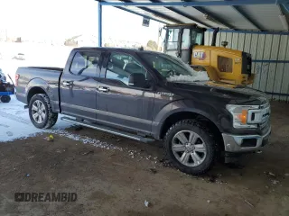 2019 Ford F-150 XL with VIN 1FTEW1E54KFA13347, listed as a Copart auction lot 88715395 with 86,679 mi miles and Salvage Title. Bid and sale history available at carsss.com. Image 4.
