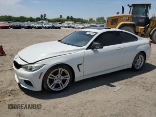 2015 BMW 4 Series 428i z VIN WBA3N3C53FK232349, wystawiony jako Copart lot #53136685 z przebiegiem 114 832 mil mil oraz Szkoda całkowita • Salvage title. Historia ofert i sprzedaży dostępna na DreamBid. Obrazek 1.