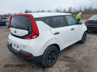 2020 Kia Soul S with VIN KNDJ23AU3L7005173, listed as a IAAI auction lot 41924907 with 74,792 mi miles and . Bid and sale history available at DreamBid. Image 4.