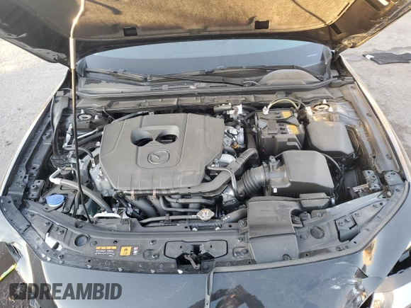 2025 Mazda 3 S Preferred with VIN JM1BPACM6S1761816, listed as a Copart auction lot 89371595 with 1,622 mi miles and Clean Title. Bid and sale history available at DreamBid. Image 11.