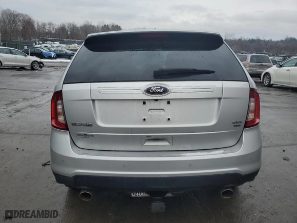 2013 Ford Edge SEL with VIN 2FMDK4JC7DBE05896, listed as a Copart auction lot 88947035 with 127,393 mi miles and Salvage Title. Bid and sale history available at carsss.com. Image 6.