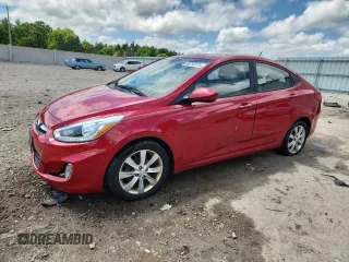 2014 Hyundai Accent GLS with VIN KMHCU4AE8EU753371, listed as a Copart auction lot 65713775 with 157,101 mi miles and Clean title. Bid and sale history available at DreamBid. Image 1.