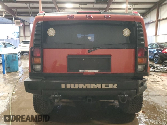 2004 Hummer H2 with VIN 5GRGN23U84H106907, listed as a Copart auction lot 42089285 with 115,838 mi miles and Salvage Title. Bid and sale history available at carsss.com. Image 6.
