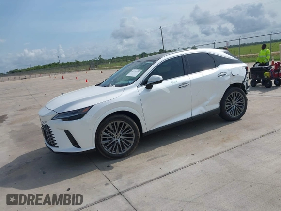 2023 Lexus RX 350 with VIN 2T2BAMBA5PC003698, listed as a IAAI auction lot 42331145 with 15,833 mi miles and . Bid and sale history available at DreamBid. Image 20.
