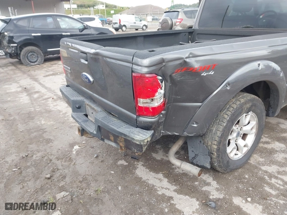 2011 Ford Ranger XLT with VIN 1FTLR4FE9BPA51150, listed as a IAAI auction lot 37769800 with 98,845 mi miles. Bid and sale history available at carsss.com. Image 6.