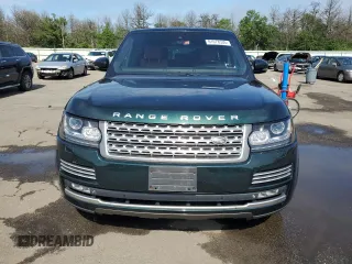 2014 Land Rover Range Rover Supercharged Autobiography with VIN SALGV2TFXEA176348, listed as a Copart auction lot 61078535 with 93,054 mi miles and Salvage title. Bid and sale history available at DreamBid. Image 5.