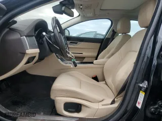 2017 Jaguar XF 35t Premium with VIN SAJBJ4BV0HCY37963, listed as a Copart auction lot 52843965 with 88,477 mi miles and Salvage Title. Bid and sale history available at carsss.com. Image 7.