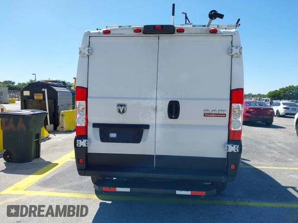 2022 Ram ProMaster Cargo with VIN 3C6LRVNG4NE132710, listed as a IAAI auction lot 41797653 with 61,848 mi miles and . Bid and sale history available at DreamBid. Image 17.