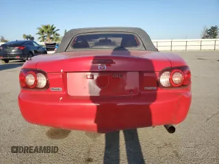 2001 Mazda MX-5 Miata with VIN JM1NB353X10203032, listed as a Copart auction lot 52594545 with 46,489 mi miles and Clean Title. Bid and sale history available at DreamBid. Image 6.