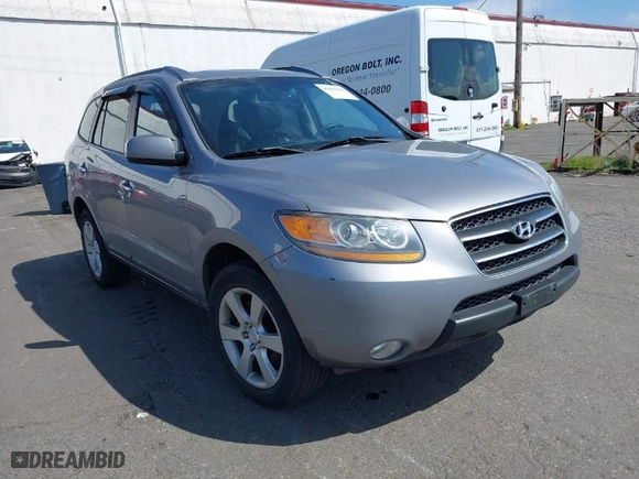 2008 Hyundai Santa Fe SE with VIN 5NMSH13E08H130239, listed as a IAAI auction lot 42057940 with 102,728 mi miles. Bid and sale history available at carsss.com. Image 1.