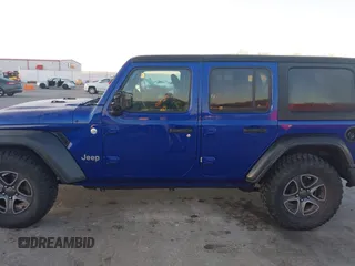 2018 Jeep Wrangler Unlimited Sport with VIN 1C4HJXDN2JW282882, listed as a IAAI auction lot 41744064 with 111,183 mi miles and . Bid and sale history available at DreamBid. Image 15.