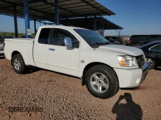 2004 Nissan Titan SE z VIN 1N6AA06AX4N578176, wystawiony jako Copart lot #60174465 z przebiegiem 202 545 mil mil oraz Szkoda całkowita • Salvage title. Historia ofert i sprzedaży dostępna na DreamBid. Obrazek 4.
