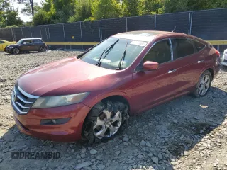 2010 Honda Accord Crosstour EX-L with VIN 5J6TF1H55AL002290, listed as a Copart auction lot 68713684 with 143,932 mi miles and Salvage Title. Bid and sale history available at carsss.com. Image 1.