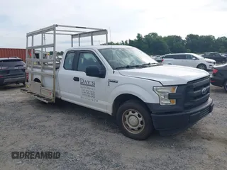 2016 Ford F-150 XL with VIN 1FTEX1CF7GKE38147, listed as a IAAI auction lot 42321882 with 135,579 mi miles and . Bid and sale history available at DreamBid. Image 1.