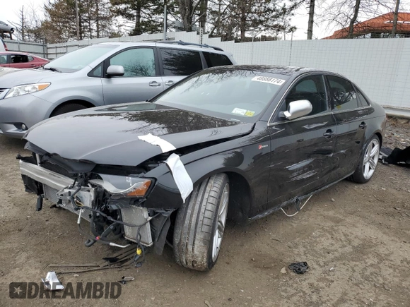 2012 Audi S4 Prestige with VIN WAUKGAFL3CA116770, listed as a Copart auction lot 48888174 with 31,343 mi miles and Non Repairable. Bid and sale history available at carsss.com. Image 1.