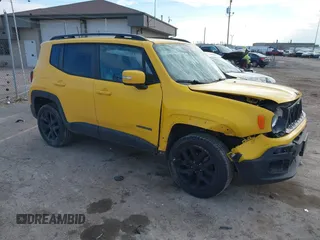 2018 Jeep Renegade Latitude with VIN ZACCJBBB4JPH28615, listed as a IAAI auction lot 41692193 with Not Provided miles and . Bid and sale history available at carsss.com. Image 1.